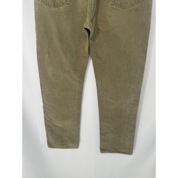 Carhartt Jeans Mens 34x34 Brown Relaxed Fit Duck Canvas Work Casual Pants Trash - Picture 8 of 16